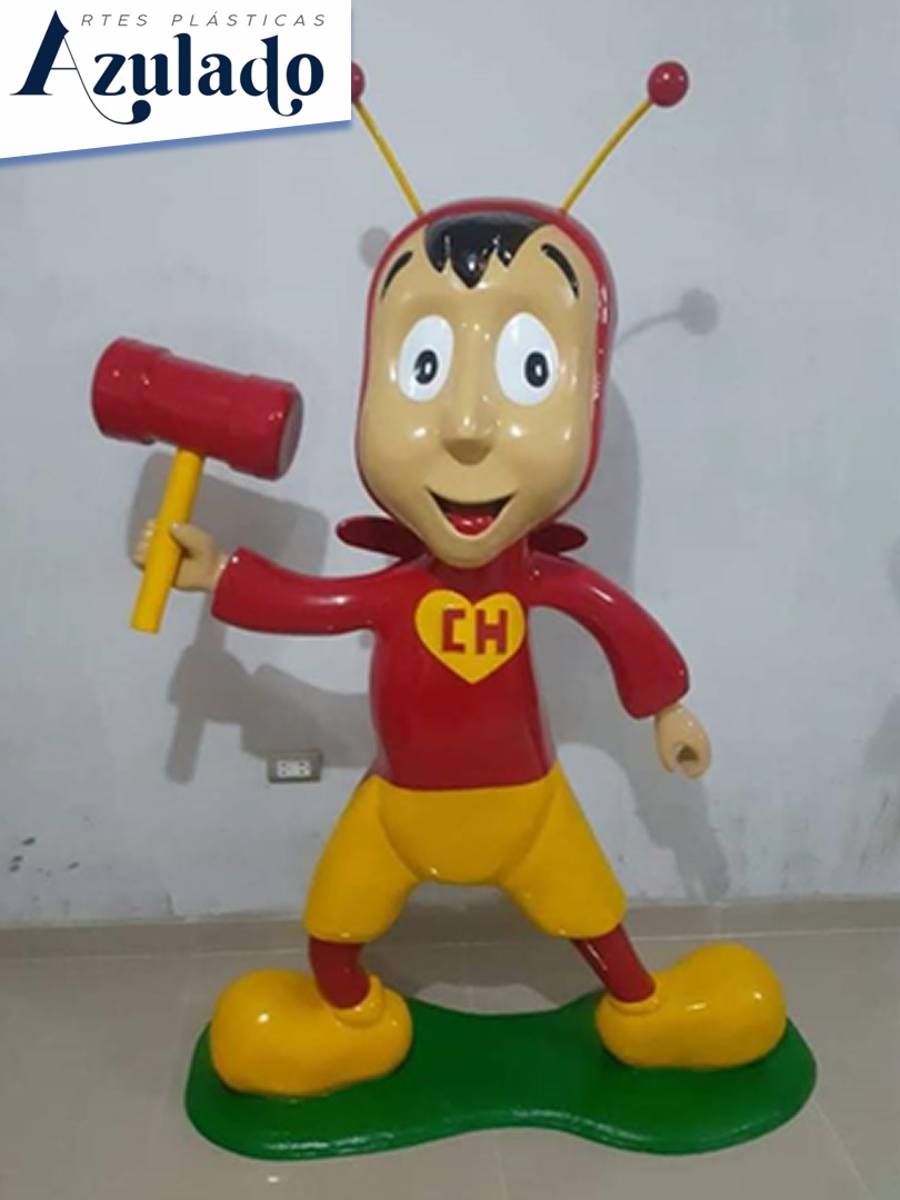 esculturas en resina poliester